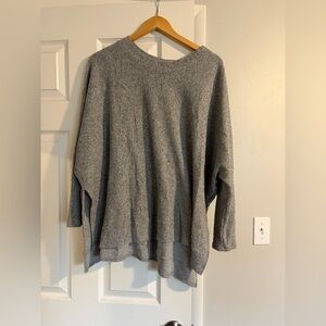 Carly Jean Los Angeles Heather Gray Tunic